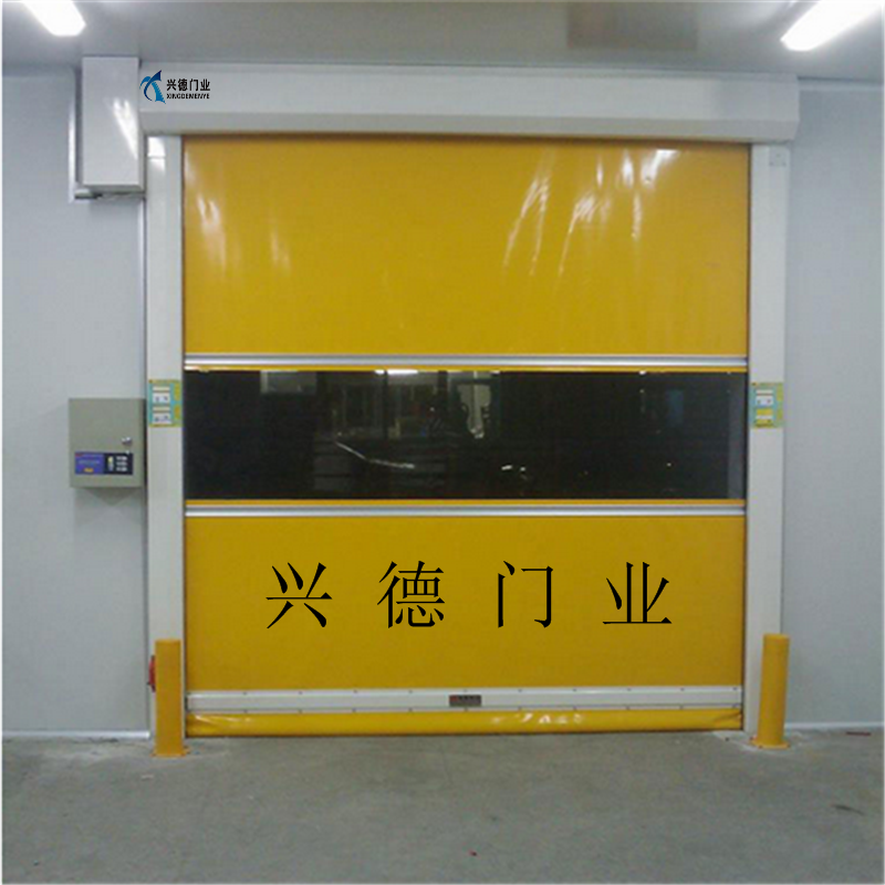 興德門眾多企業(yè)廠房選擇，只因快硬質(zhì)快速門的人性化