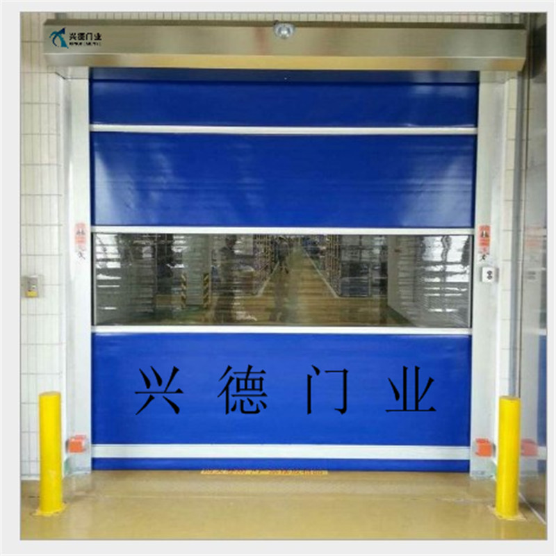 興德門眾多企業(yè)廠房選擇，只因快硬質(zhì)快速門的人性化